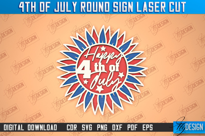 4th-of-july-round-sign-patriotic-round-sign-decorative-sign