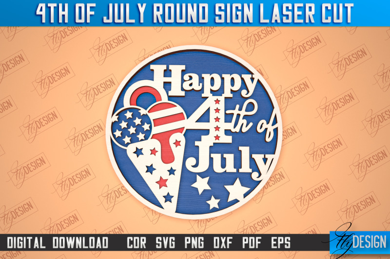 4th-of-july-round-sign-patriotic-round-sign-decorative-sign