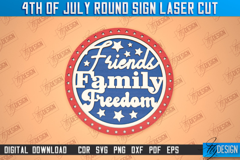 4th-of-july-round-sign-bundle-patriotic-round-sign-decorative-sign