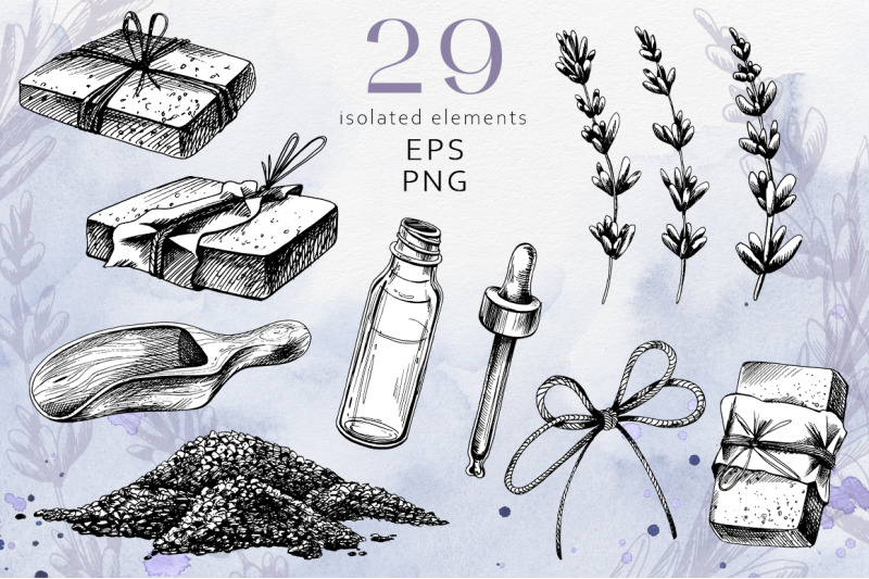 spa-lavender-graphic-line-clip-art