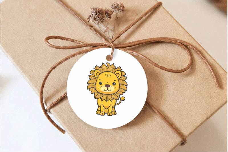 cute-flat-lions-02-tshirt-sticker