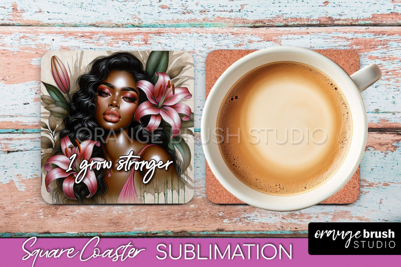 affirmation-coaster-sublimation-square-coaster-png-design