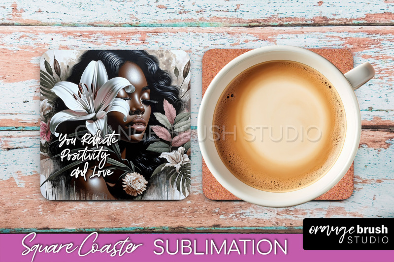 affirmation-coaster-sublimation-square-coaster-png-design