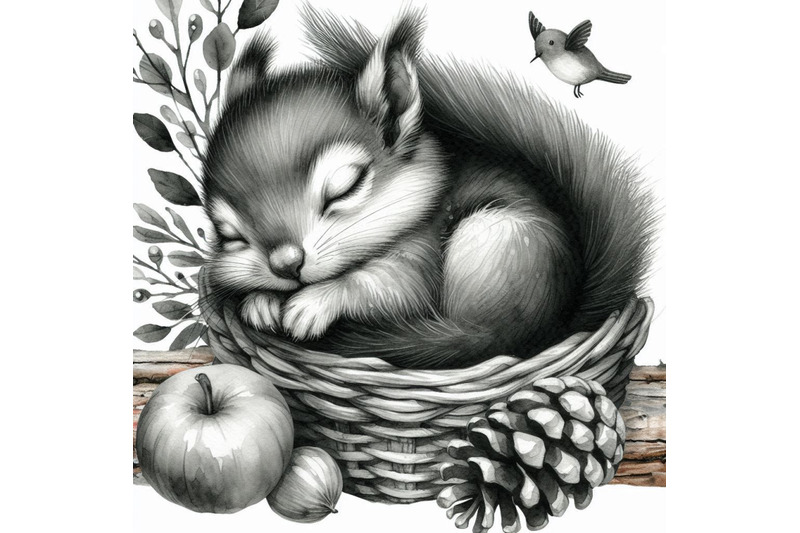 a-bundle-of-cute-little-squirrel-sleepin