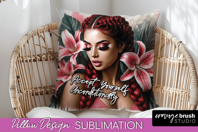 daily-affirmations-pillow-cover-floral-pillow-sublimation