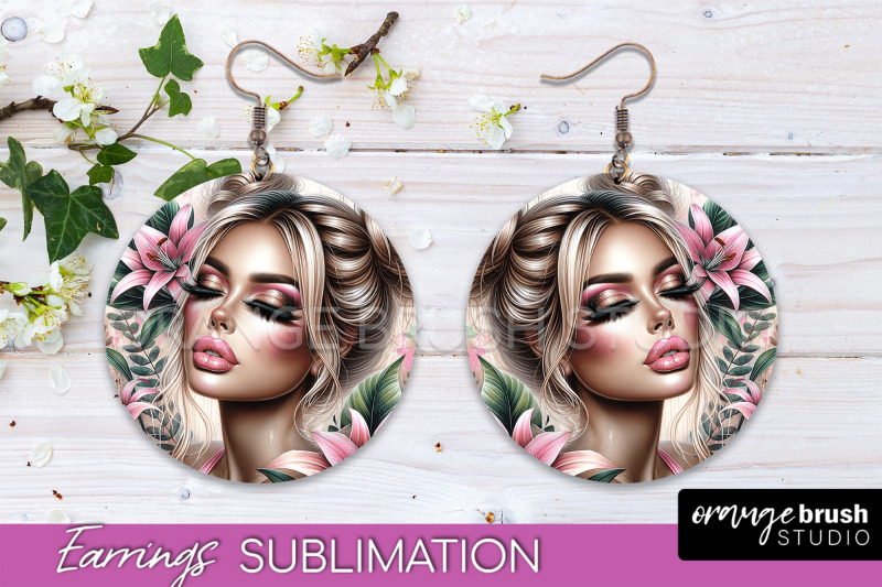 floral-girl-earrings-png-summer-earrings-sublimation