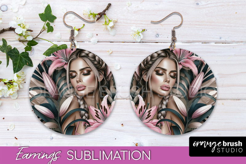 floral-girl-earrings-png-summer-earrings-sublimation