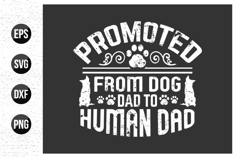 dog-typographic-t-shirt-design-vector