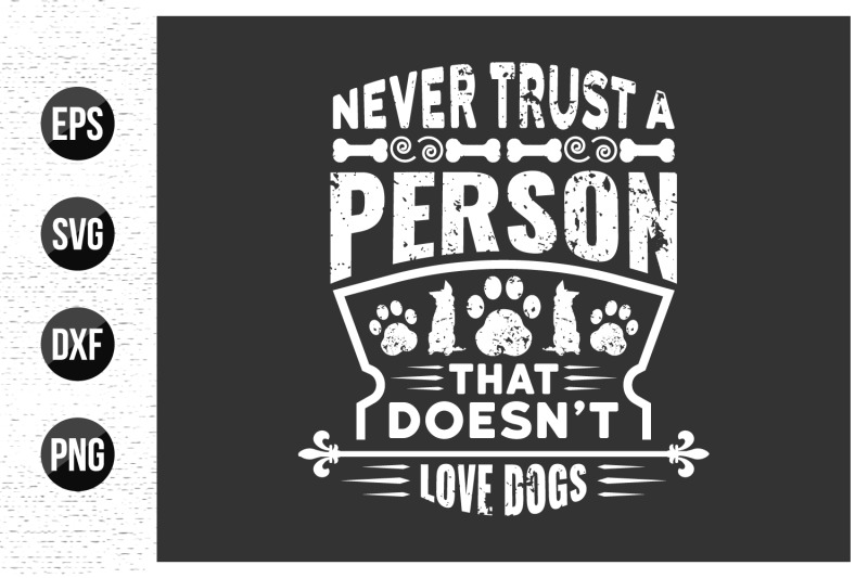 dog-typographic-t-shirt-design-vector