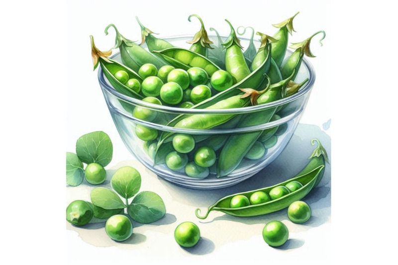 fresh-pea-in-glass-bowl