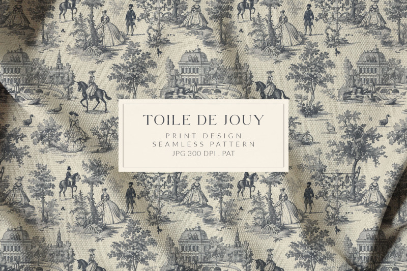 toile-de-jouy-print-design-seamless-pattern