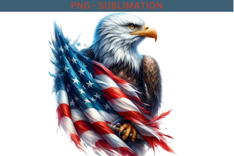 patriotic-eagle-sublimation-design-4th-of-july-digital-art