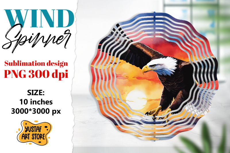 patriotic-wind-spinner-sublimation-american-eagle-sublimatio