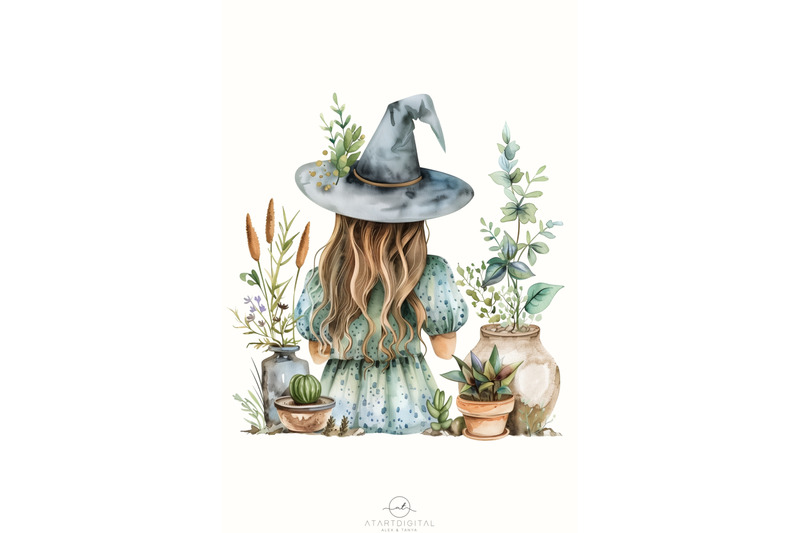 gardening-witch-png-digital-prints-mystical-artwork-plant-lover-des