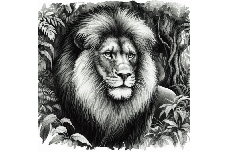 a-bundle-of-lion-in-the-deep-jungles