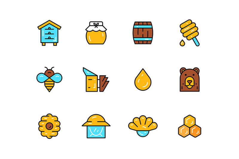 honey-and-beekeeping-icon