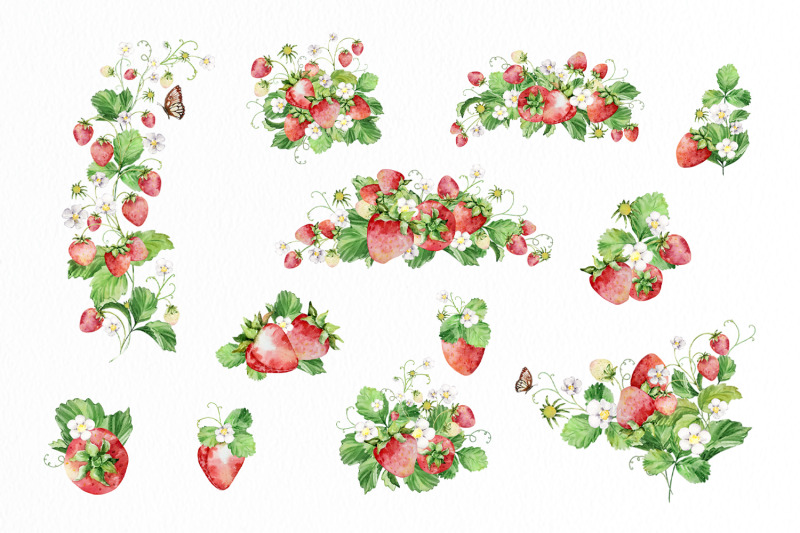 watercolor-strawberry-clipart