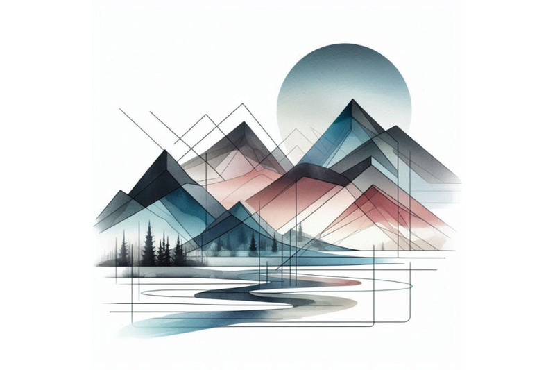 a-bundle-of-mountain-abstract-poster-geome