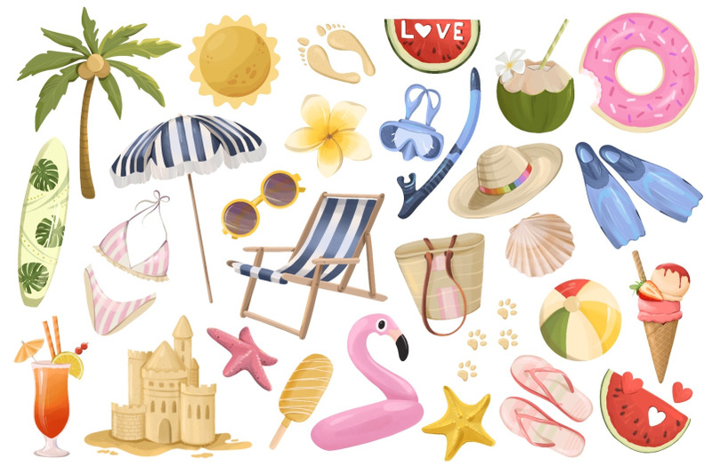 summer-vibe-clipart-beach-party-accessories-graphics