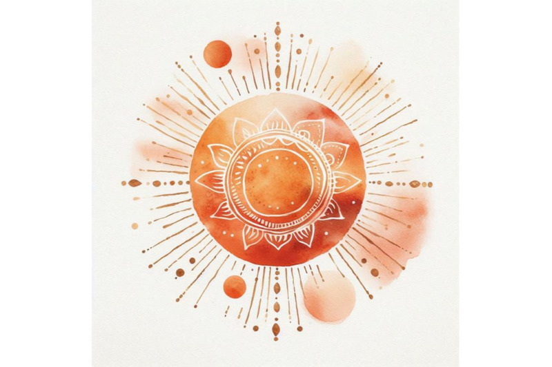 a-bundle-of-orange-sun-print-boho-minimalis