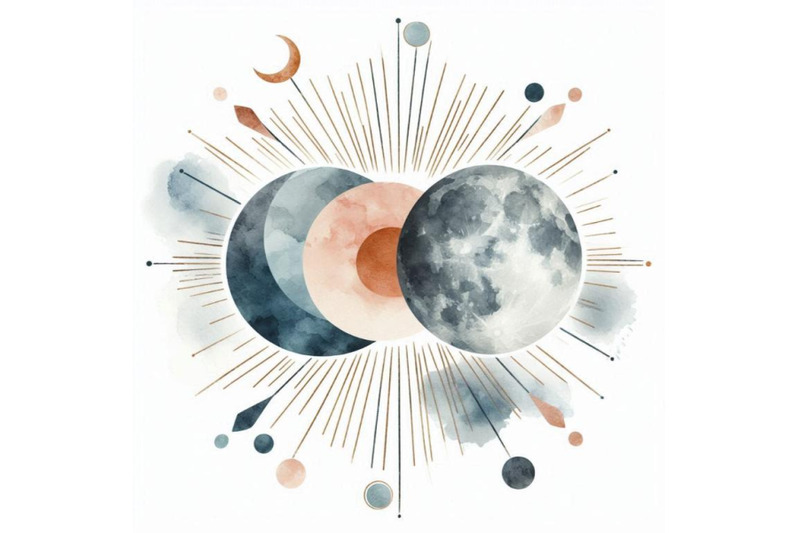 a-bundle-of-abstract-sun-moon-print-boho-mi