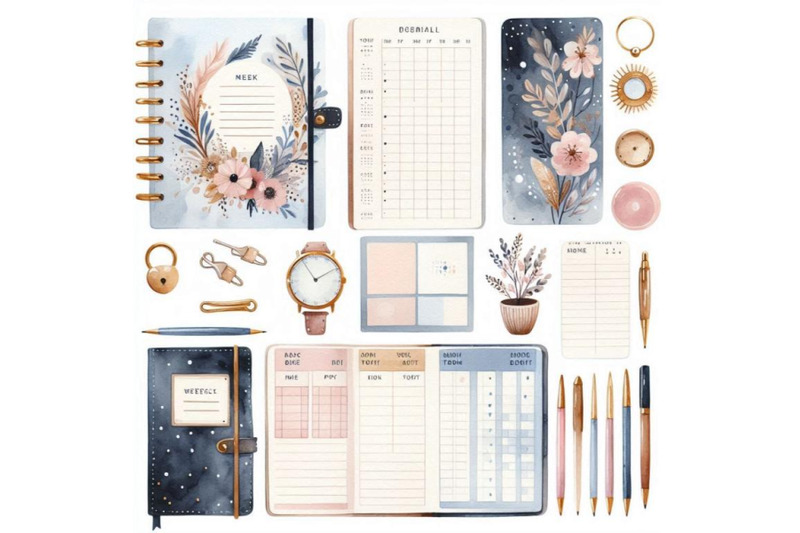 a-bundle-of-minimalist-planner-pages-templat