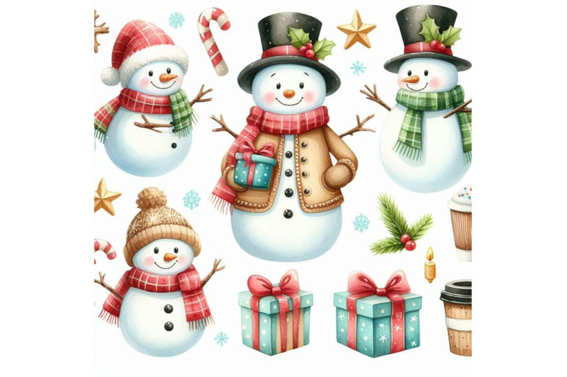 a-bundle-of-christmas-set-with-cute-snowme