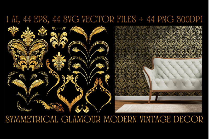 gold-vintage-glamour-flourishes-vector-decorative-elements