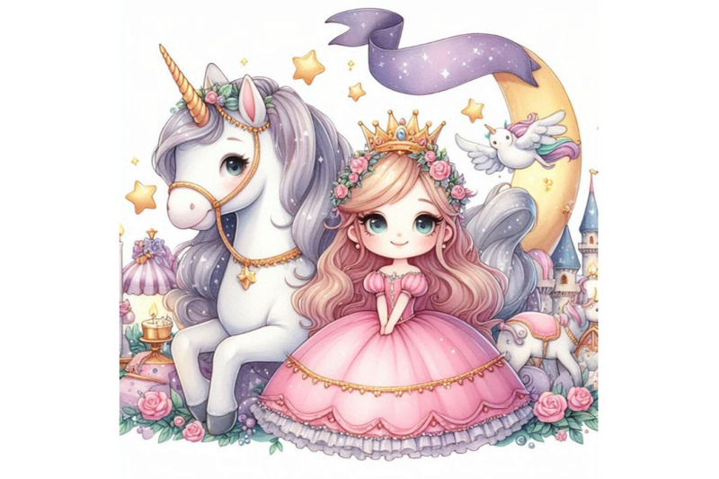 a-bundle-of-cute-cartoon-fairy-tale-princess