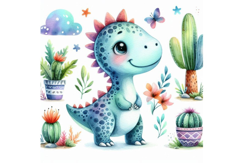 a-bundle-of-cute-dinosaur-cartoon