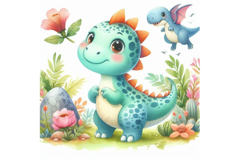 a-bundle-of-cute-dinosaur-cartoon