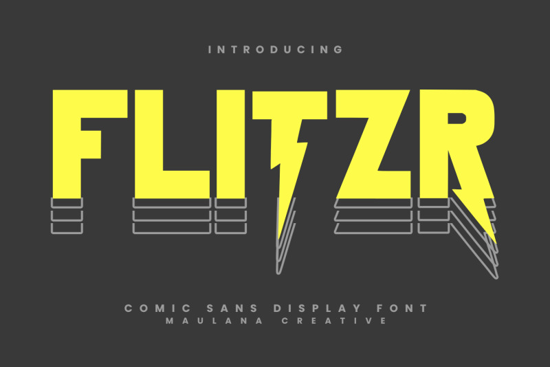 flitzr-flash-comic-sans-display-font