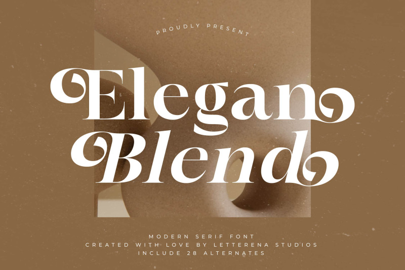 elegan-blend-modern-serif-font