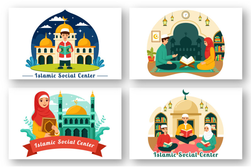 9-islamic-social-center-illustration