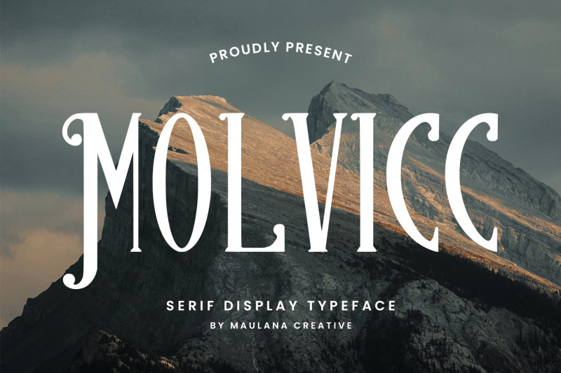 molvicc-decorative-display-typeface