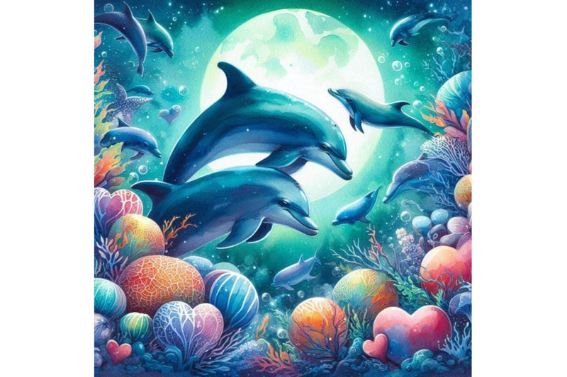 a-bundle-of-love-dolphins-in-the-deep-sea