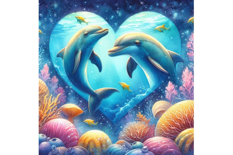 a-bundle-of-love-dolphins-in-the-deep-sea