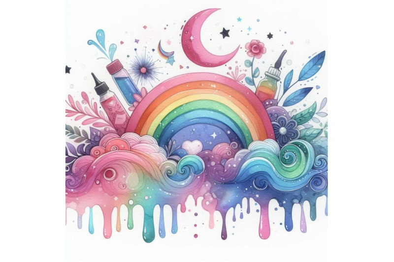 01-rainbow-liquid-paint-splash