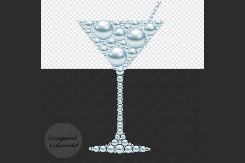 32-diamond-pearl-gemstone-martini-cocktail-glass-png-images