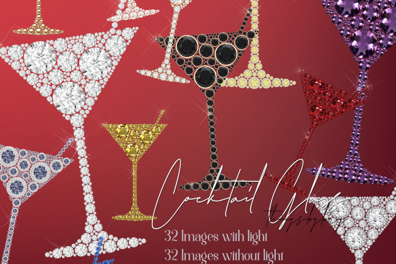 32-diamond-pearl-gemstone-martini-cocktail-glass-png-images