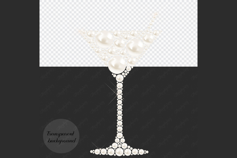 32-diamond-pearl-gemstone-martini-cocktail-glass-png-images