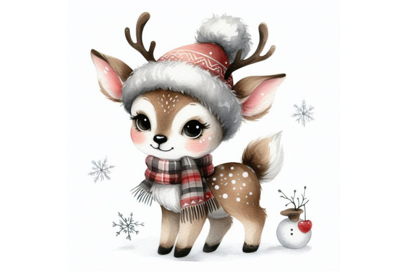 02-cute-deer-cartoon