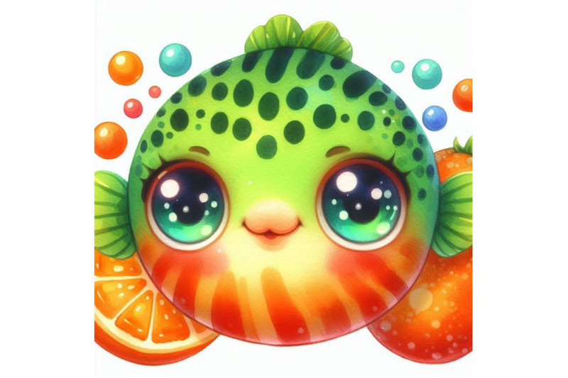 02-cute-green-fish