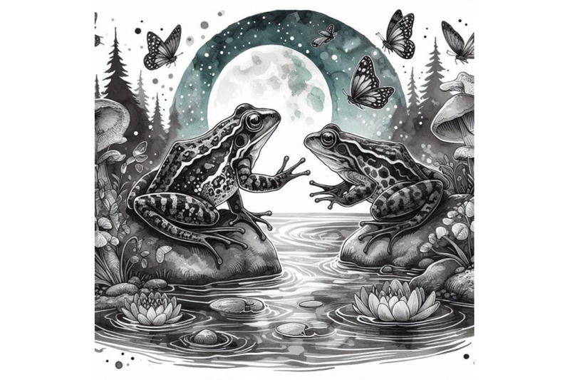 02-two-frogs-around-the-river