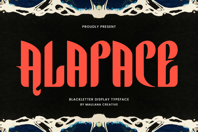 alapace-blackletter-display-typeface