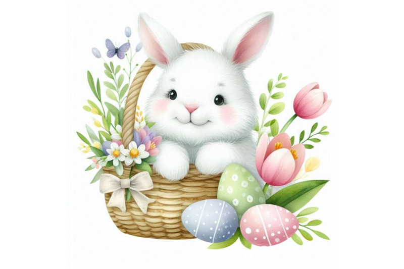 a-bundle-of-cute-white-easter-bunny-rabbit-v