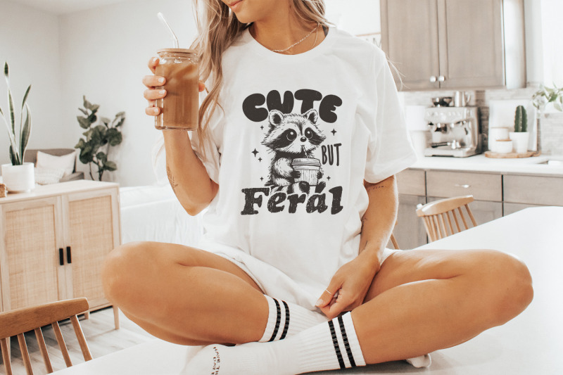 cute-but-feral-raccoon-png-svg-funny-sarcastic-quote-vintage-snarky-sublimation-design-adult-humor-summer-retro-shirt-feral-girl-clipart