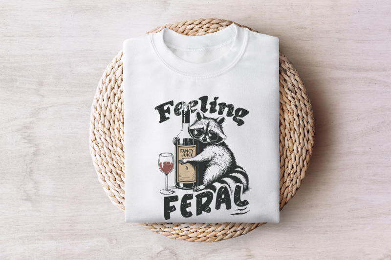 funny-raccoon-shirt-png-feeling-feral-digital-download-sarcastic-trash-panda-design-feral-t-shirt-graphic-adult-humor-art