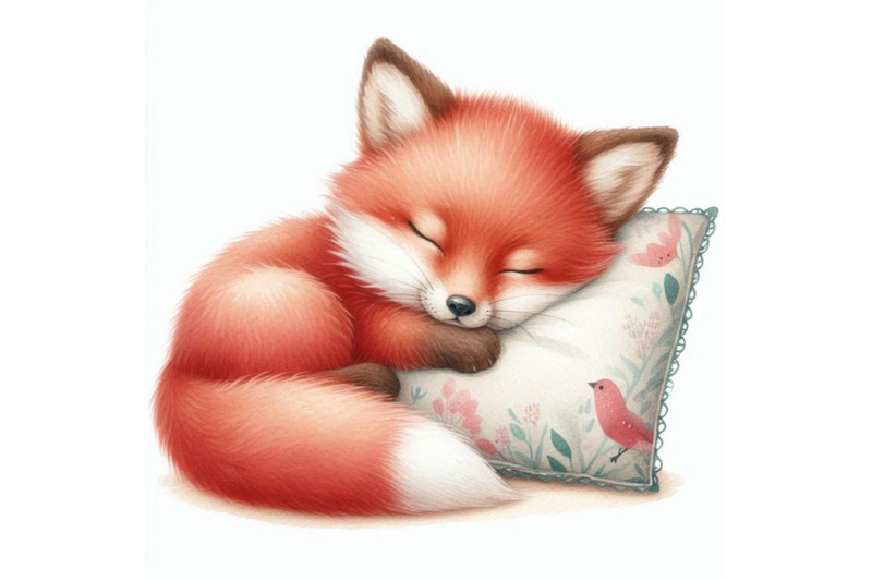 a-bundle-of-a-cute-sleeping-red-fox-cub-with