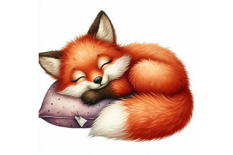 a-bundle-of-a-cute-sleeping-red-fox-cub-with